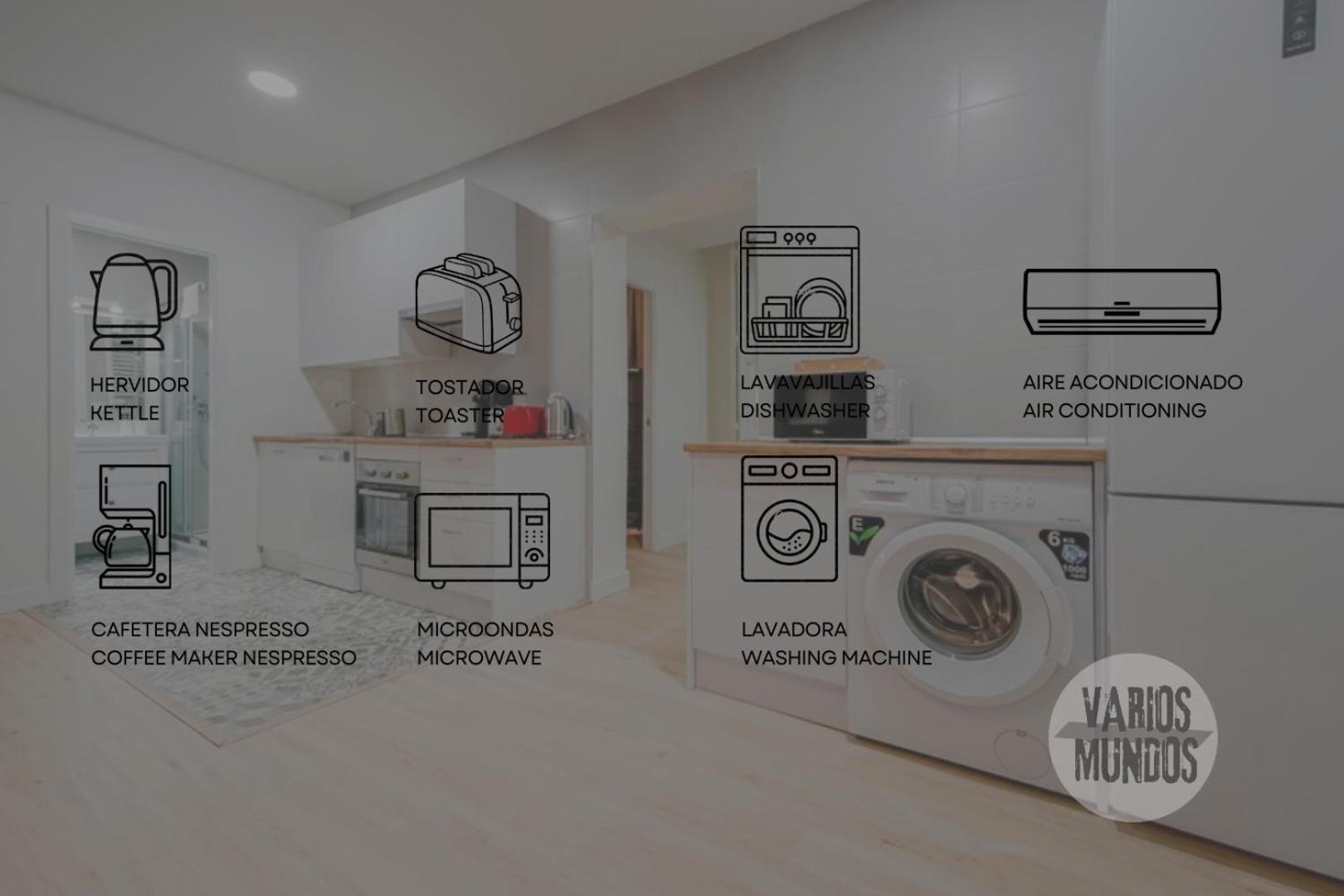 Cozy&New Apartment Para 6Pax En La Plaza De Tirso - Madrid E1 المظهر الخارجي الصورة